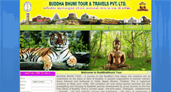 Desktop Screenshot of buddhabhumitour.com